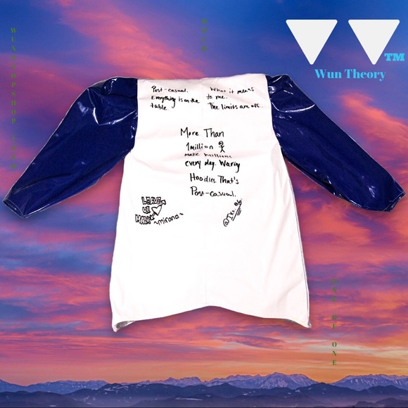 Tri-color Latex Jacke by Blake A-L Boyd - Picture 2 of 3